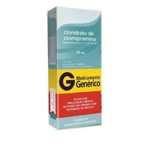 Comprar cloridrato de clomipramina sem receita